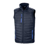 Result Genuine Recycled Résultat Black Compass Softshell rembourré Gilet Unisex