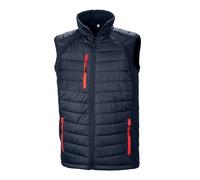 Result Genuine Recycled Résultat Black Compass Softshell rembourré Gilet Unisex