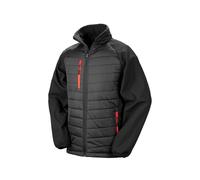 Result Genuine Recycled Résultat Noir Boussole rembourrée Veste Softshell Mode H