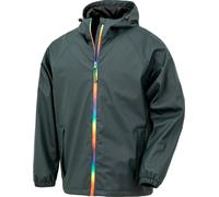 Result Genuine Recycled - Veste imperméable pour homme RW9983 (XL) (Noir olive)