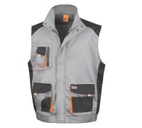 Result Gilet Bodywarmer Work-Guard Lite Gris Noir Ou Bleu