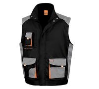 Result Gilet Bodywarmer Work-Guard Lite Gris Noir Ou Bleu