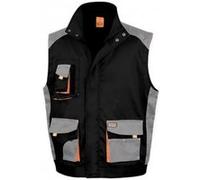 Result - Gilet de travail WORK-GUARD - Homme (3XL) (Noir / gris) - UTPC3334 Noir / Gris G