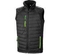 Result Gilet matelassé Softshell Black Compass