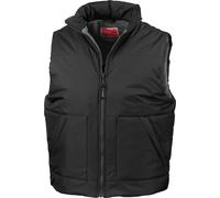 Result - Gilet pour homme/femme unie PC6637 (M) (Noir)