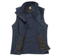 Result Gilet softshell pour femme, bleu marine, XXL