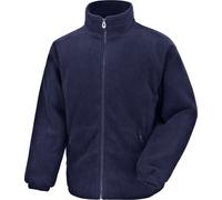 Result Herren Core Polartherm Fleece-Jacke BC909 (2XL) (Marineblau)