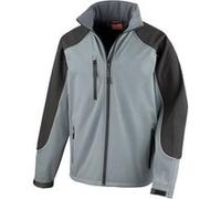 Result Ice Fell - Veste imperméable respirante à capuche - Homme (M) (Gris/Noir) - UTBC855 Gris/Noir, Gris/Noir G