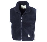 Result jeunes enfants polartherm bodywarmer gliet r037j-y - moitié veste chaude