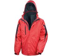 Result - "Journey" veste softshell 3 en 1 pour homme PC7386 (S) (Rouge/Noir)