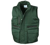 Result Lance - Veste sans manches hydrofuge et coupe-vent - Homme (2XL) (Vert bouteille)