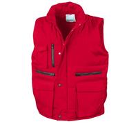 Result Lance - Veste sans Manches Hydrofuge et Coupe-Vent - Homme (3XL) (Rouge)