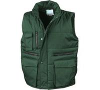 Result Lance - Veste sans manches hydrofuge et coupe-vent - Homme (M) (Vert bouteille) - UTRW3213 Vert Bouteille