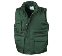Result Lance - Veste sans Manches Hydrofuge et Coupe-Vent - Homme (2XL) (Vert Bouteille)