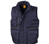 Result Lance Workguard Gilet Bodywarmer,Bleu Marine,Large