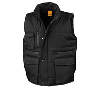 Result Lance Workguard Gilet Bodywarmer,Noir,Large