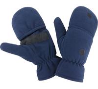 Result Moufles d'hiver unies Essentials BC3059 (L-XL) (Bleu marine)