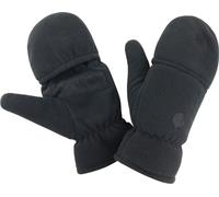Result Moufles d'hiver unies Essentials BC3059 (S-M) (Noir)