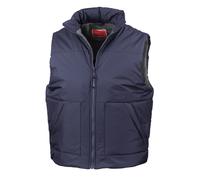 Result polaire homme doublé bodywarmer gliet r044x - hiver imperméable demi vest