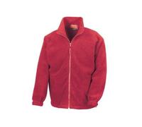 Result Polartherm Polaire Orange Blanc Rouge Beige Gris Ou Vert Full Zip Veste