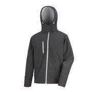 Result R230m Core TX Performance Veste Softshell à Capuche L Noir/Gris