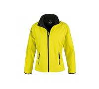 Result R231f Veste Softshell Imprimable pour Femme L Bleu foncé