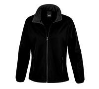 Result Veste R231m imprimable en softshell Large Noir/Noir