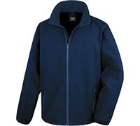 Result R231m Veste Imprimable en Softshell Petit Bleu Marine/Bleu Marine
