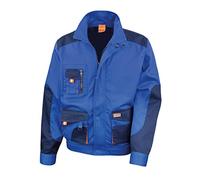 Result R317x Work-Guard Lite Gilet XXXXL Bleu Roi/Bleu Marine/Orange.