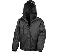 Result R400m Veste de Voyage 3 en 1 avec intérieur Softshell S Noir/Noir