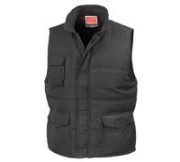Result Gilet de travail Re94a sans manches XL Noir