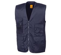 Result Gilet de safari petit Ro45X Bleu (Midnight) Taille Medium