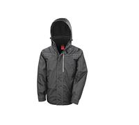 Result Rugged Denim Textued Jacket, Noir (Black), XXXL Homme