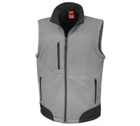 Result Soft Shell Bodywarmer Jacket, Gris (Wg Grey R123xwggy2x), M Homme