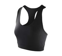 Result Spiro Impact Crop Top Débardeur, Opaque, Noir (Black), M Femme