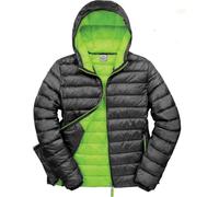 Result Urban - "Snow Bird" Veste matelassée pour homme PC6679 (3XL) (Noir/Limon)