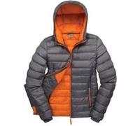 Result Urban Snowbird - Veste rembourrée à capuche - Femme (L) (Gris/Orange) - UTBC3254 Gris/Orange G