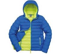 Result Urban Snowbird - Veste rembourrée à capuche - Femme (S) (Océan/Vert citron) - UTBC3254 Océan/Vert Citron