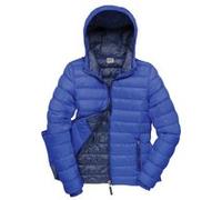 Result Urban Snowbird - Veste rembourrée à capuche - Femme (XS) (Bleu roi/Bleu marine) - UTBC3254 Bleu Roi/Bleu Marine