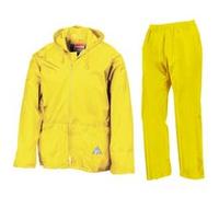 Result - Veste et Pantalon de Pluie - Homme (M) (Bleu Marine)