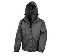 Result R400m Veste de Voyage 3 en 1 avec intérieur Softshell L Noir/Noir