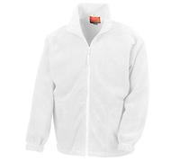 Result Veste en polaire anti-boulochage pour homme - blanc - Medium