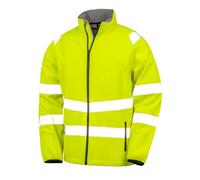 Result - Veste softshell - Adulte (XL) (Jaune fluo)