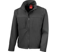 Result - Veste softshell "Classic" pour hommes RW9243 (L) (Noir)