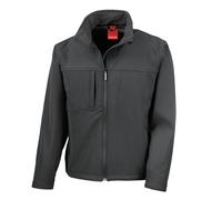 Result Veste softshell classique homme r121m - manteau chaud imperméable