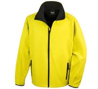 Result Veste Softshell Imperméable Coupe-Vent Zip Poches Contrastées