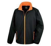 Result Veste Softshell Imperméable Coupe-Vent Zip Poches Contrastées