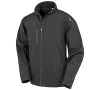 Result Veste Softshell Imperméable Doublée Polaire 3 Couches Noir/Marine XS-4XL