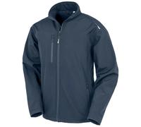 Result Veste Softshell Imperméable Doublée Polaire 3 Couches Noir/Marine XS-4XL