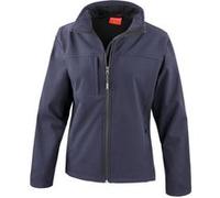 Regatta Femmes Veste Softshell Multifonctionnelle, 3 couches, déperlante, coupe-vent, respirante BC2045 (L) (Bleu marine)